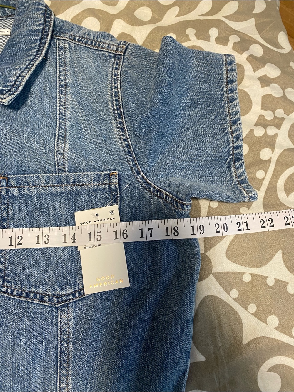 NWT Good American Denim jumpsuit - Picture 13 of 16
